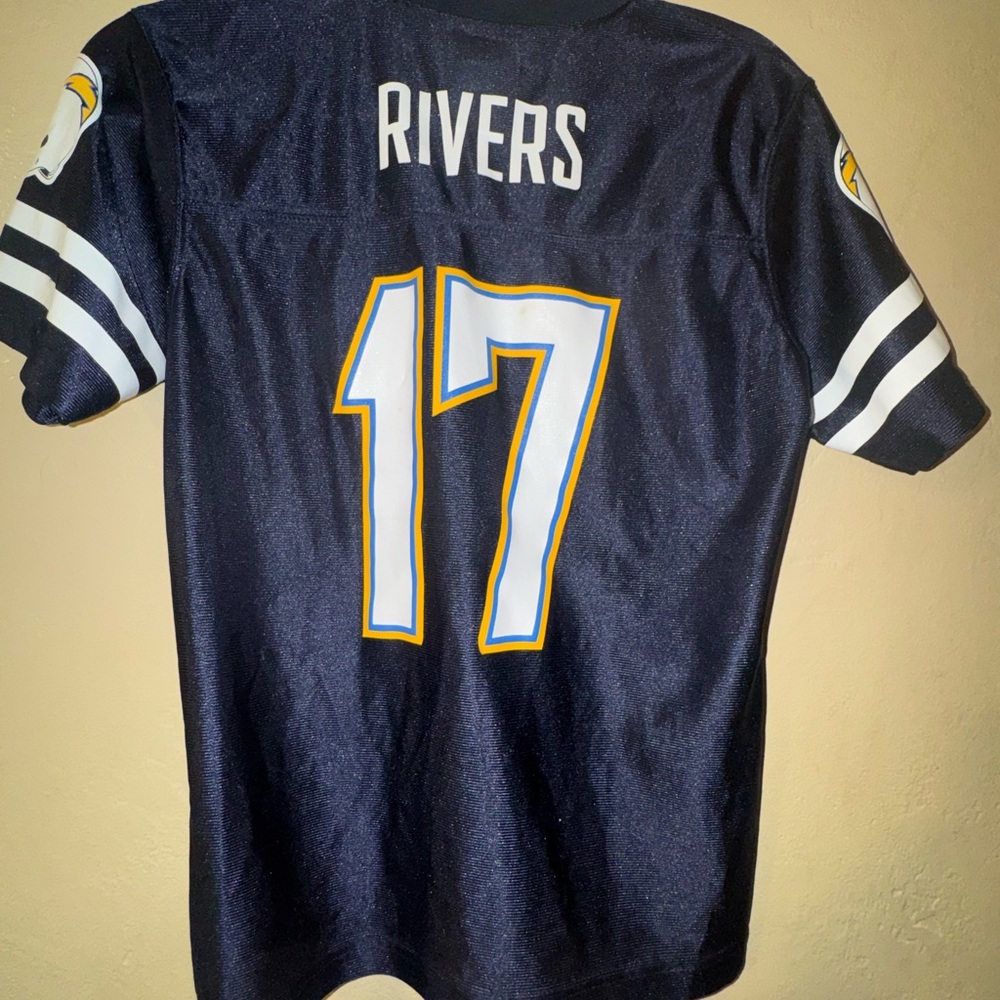 NFL Navy and White Football Jersey